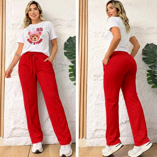 CONJUNTO "GLASSES" ROJO