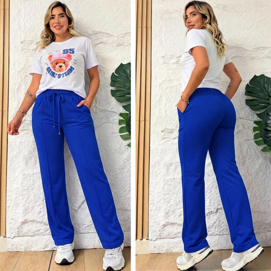 CONJUNTO "GLASSES" AZUL REY